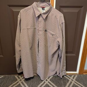 The North Face Red Checkered Shirt